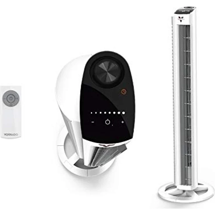 Säulenventilator Vornado Tower L in weiß mit 1020 m³|h Luftleistung inklusive Fernbedienung – Bild 1