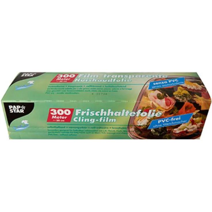 6 Frischhaltefolie 300 m x 30 cm in Faltschachtel