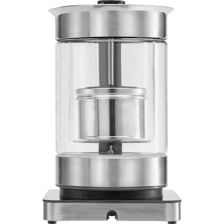 WMF Lumero 3in1 Glas-Wasserkocher 1,6 l, 360° Grad Ausgießfunktion, Teekocher, Babynahrung-Erwärmer, Multierhitzer, Joghurtbereiter, Temperatureinstellung, edelstahl matt – Bild 5