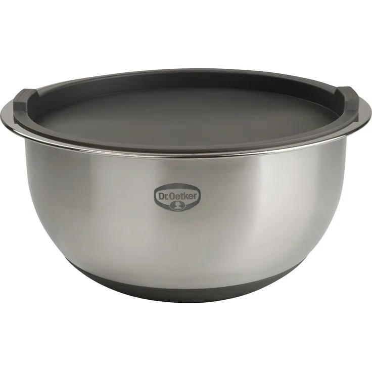 Dr. Oetker Back-Spaß Rührschüssel mit Deckel, Ø24cm
