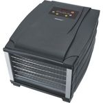 Steba ED 6 Dörrautomat, 6 Etagen, 800 Watt, mit Display und Temperatrurregelung, schwarz