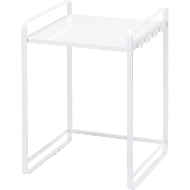 YAMAZAKII Küchenregal, Stahl, Weiß, One Size