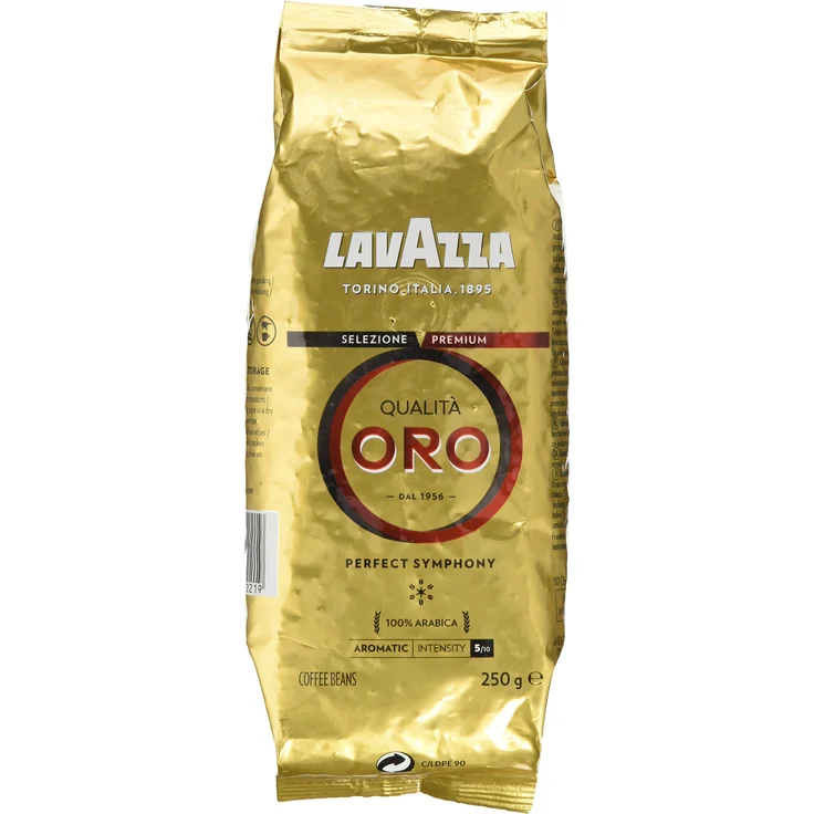 Lavazza Kaffeebohnen - Qualità Oro - 1er Pack (1 x 250 g) – Bild 1