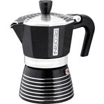 Pedrini Infinity Espressokocher, Aluminium 6 tazze Rock