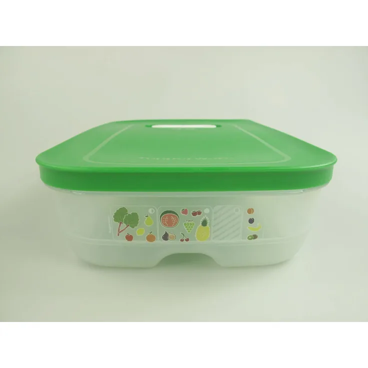 TUPPERWARE Kühlschrank 1,8 L dunkelgrün KlimaOase flach PrimaKlima Klimakönig