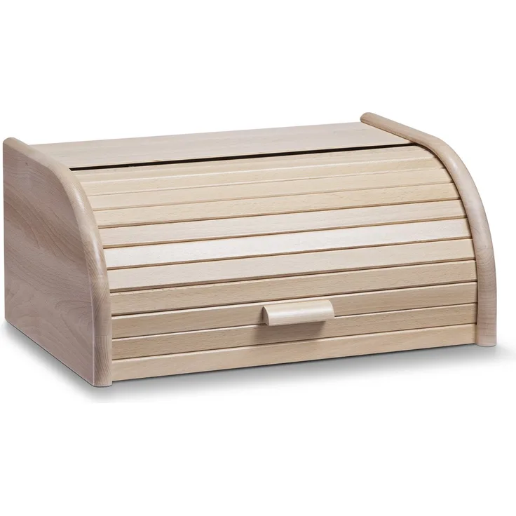 Zeller 20463 Rollbrotkasten, Buche, ca. 40 x 28 x 18 cm