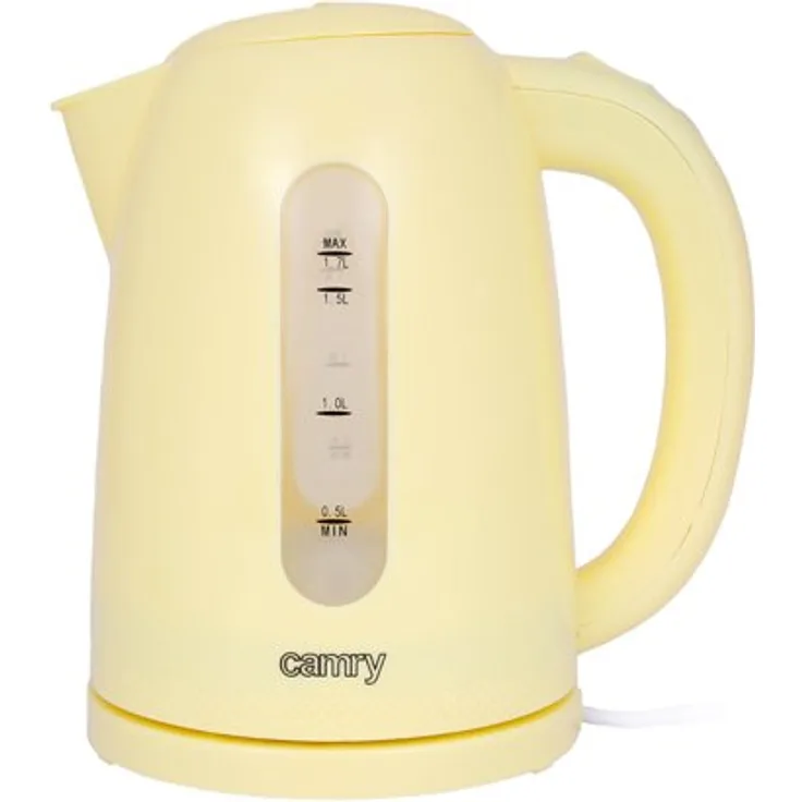 Camry cr1254 C Wasserkocher, 2200 W, 1.7 Liters, 0 decibeles, Elfenbein