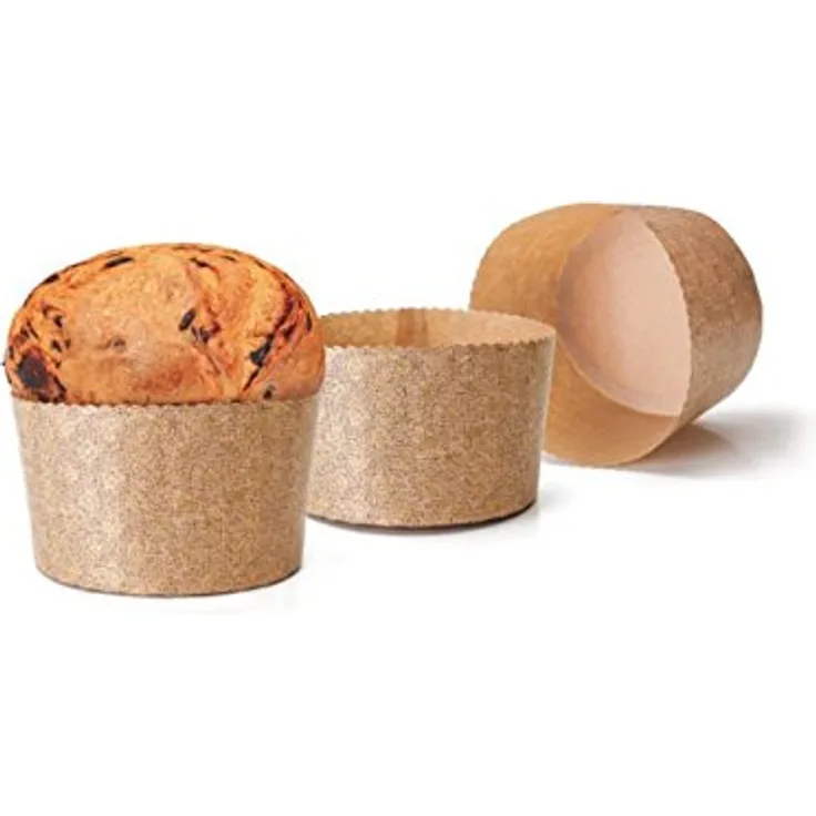Einweg-Panettone-Backform, 500 g, 5 Stück