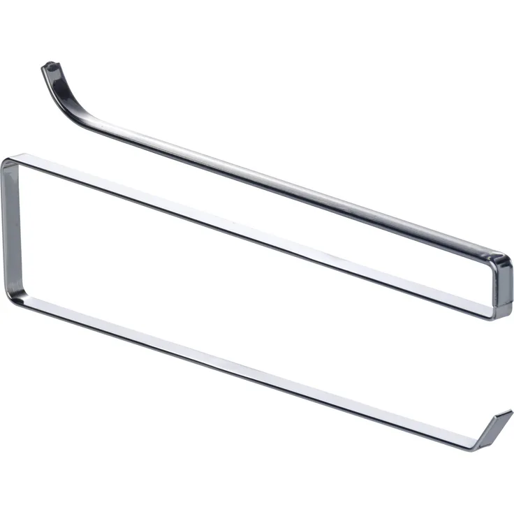 Wenko Regaleinbau Küchenrollenhalter, 31 x 10 x 1 cm, silber glänzend