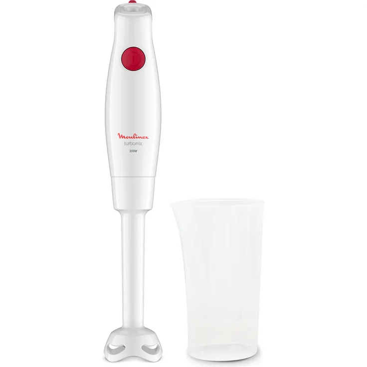 Moulinex DD12A1 Turbomix Stabmixer, Kunststoff, 800 milliliters