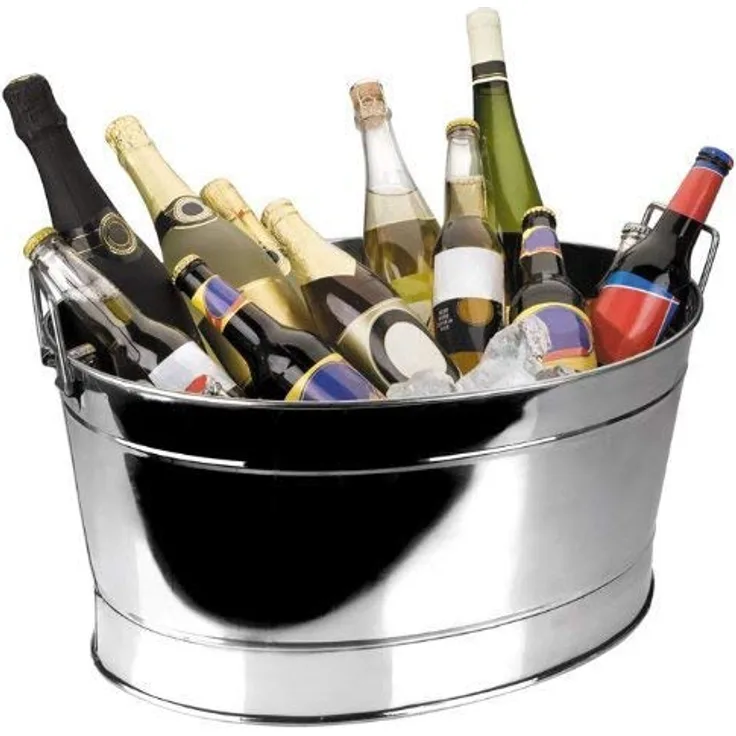 LACOR 62272 Glattwanne aus Edelstahl 53 x 38 x 25 cm