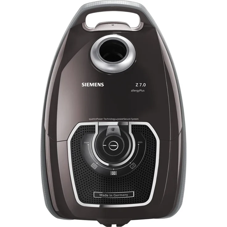 Siemens VSZ7A400 Z 7.0 Bodenstaubsauger mit Beutel Polsterdüse XXL, 650 W schwarz – Bild 2