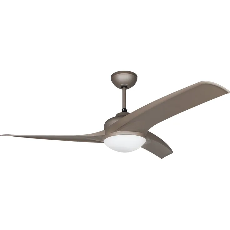 Orbegozo CP – Deckenventilator mit Licht und Fernbedienung, 3 Rotorblätter 105 cm braun