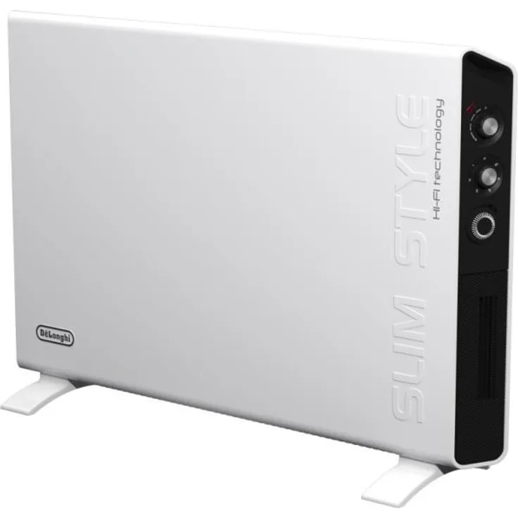 De'Longhi HCX 3220 FTS Konvektor, Schmales Design, schwarz, Konvektor