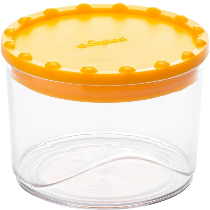 Eco Plast Corolla Jar, Giallo, klein