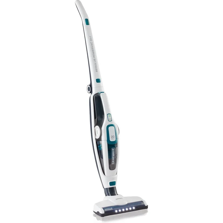 Leifheit Regulus PowerVac Akku Handstaubsauger 2in1, 40 min Akkubetrieb, Zyklon-Technologie, Akkuwechsel-Option, abklappbarer Griff – Bild 1