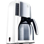 Melitta Look III Therm Selection 1011-11 wh, Filterkaffeemaschine mit Thermkanne, AromaSelector, Weiß