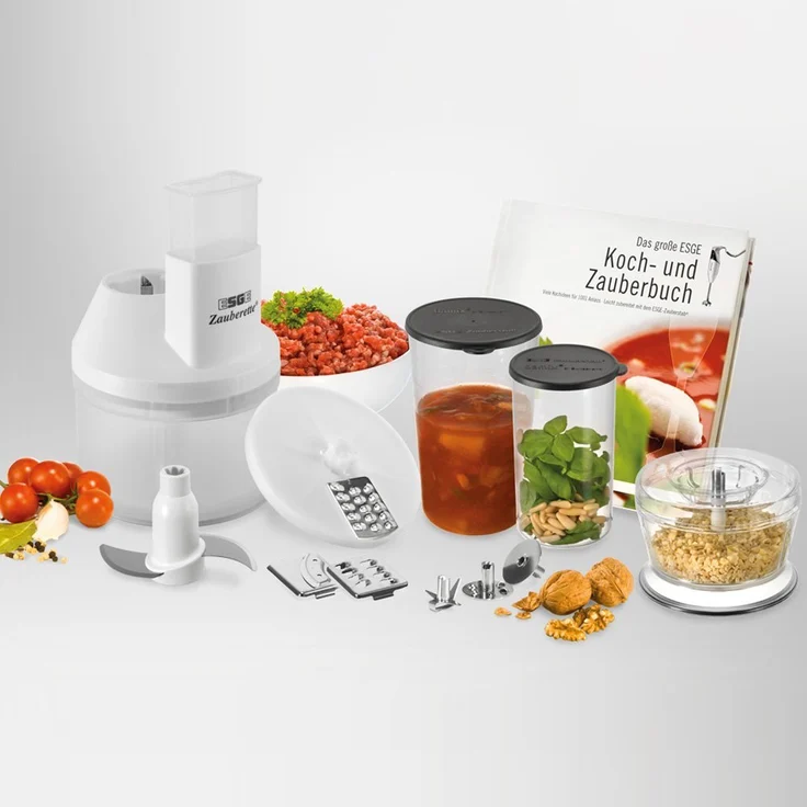 ESGE Zauberstab M 200 Superbox, Stabmixer mit Zubehör, bis 17.000 U-Min, 90750 – Bild 3