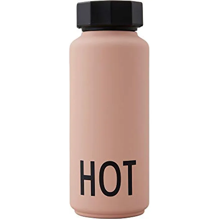 Design Letters Trinkflasche-Isolier Flasche HOT (Nude) 500ml.