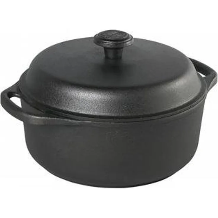 SKEPPSHULT Bräter, Gusseisen, Schwarz, 3 L