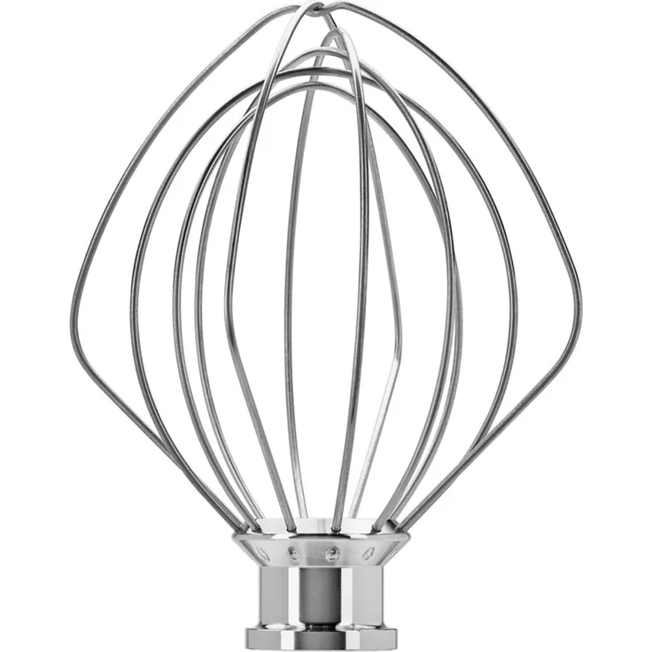 KitchenAid 5KSM5THWWSS Schneebesen, Edelstahl, kompatibel mit KitchenAId Classic und Artisan mit 4,3L und 4,8L – Bild 1