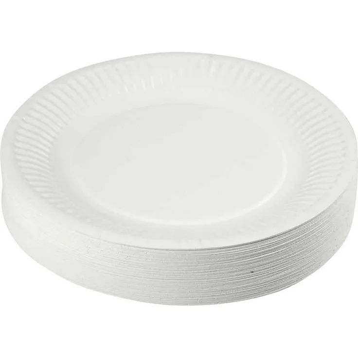 Pappteller Pappteller, 18 cm, 100 Stück