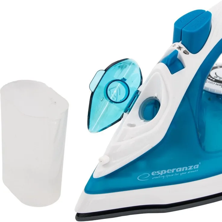 Esperanza Dampfbügeleisen Ceramic EHI002 (2200W blaue Farbe)