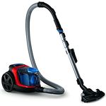 Philips Beutelloser Staubsauger FC9330-09, 1.5 liters, Schwarz, Blau, Grau, Rot