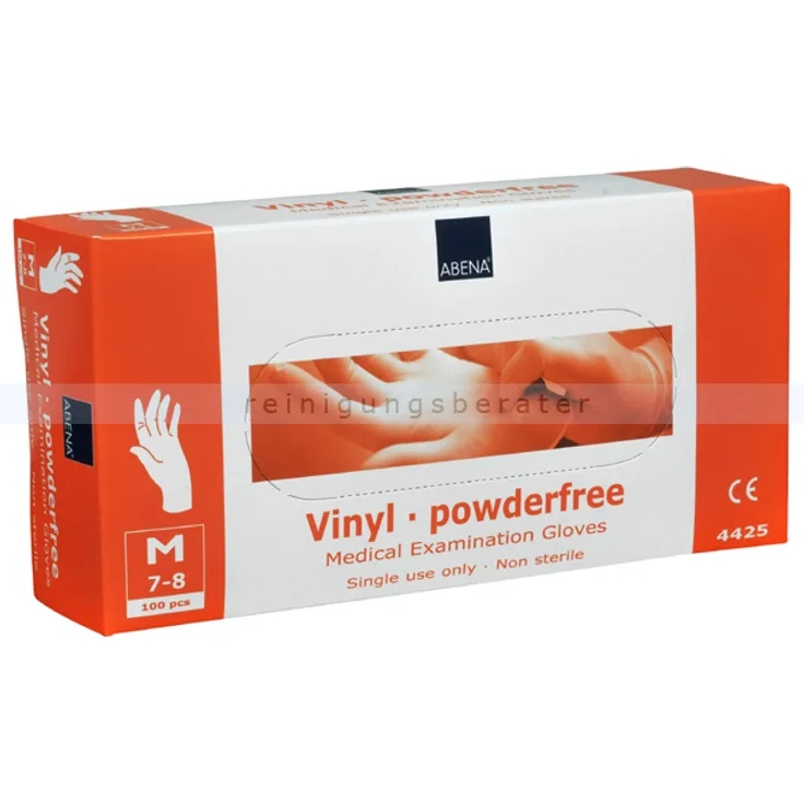 Abena Vinylhandschuhe weiß M
