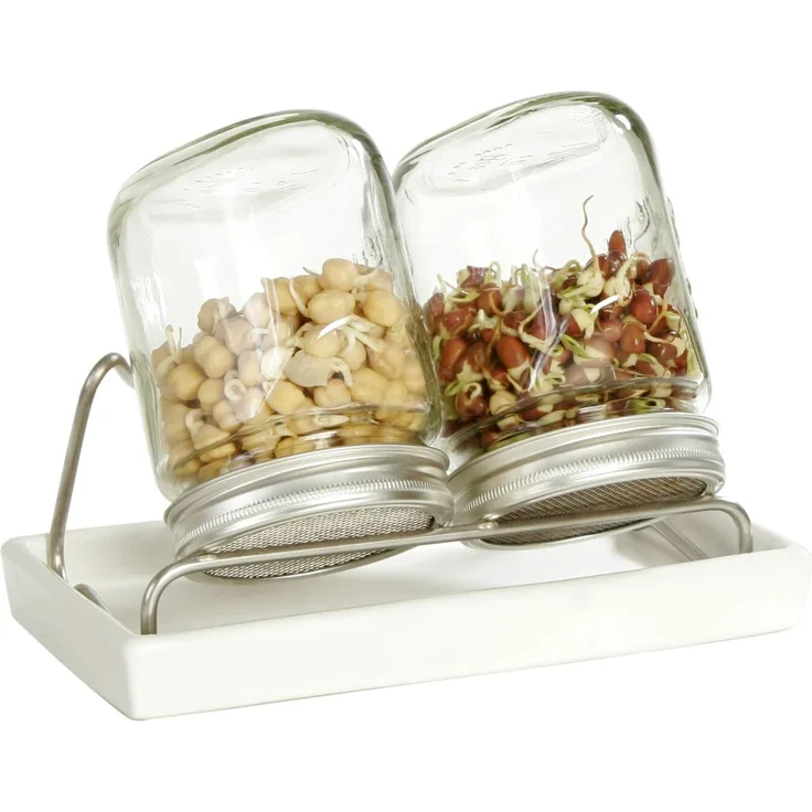 Eschenfelder - 2er Sprossen System 750ml - Schale weiß