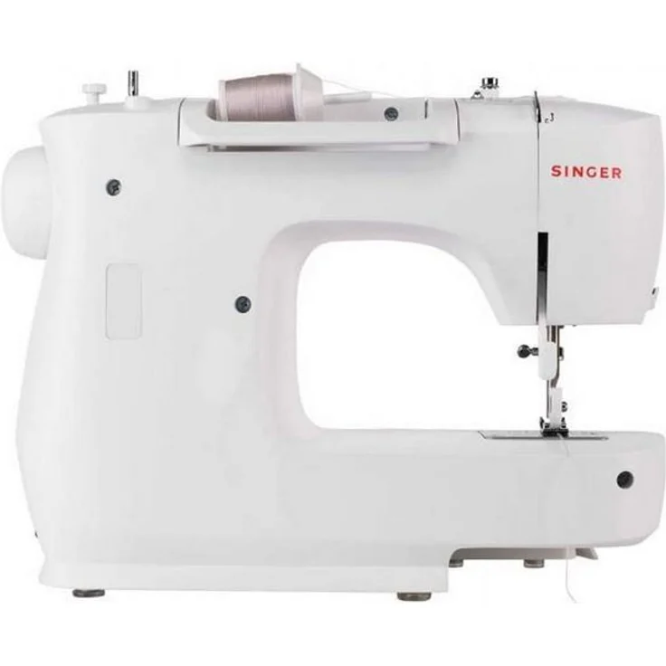 Singer M 2405 Freiarm-Nähmaschine 8 Nähprogramme Nählicht 230 Volt Freiarm-Nähmaschine, weiß – Bild 7