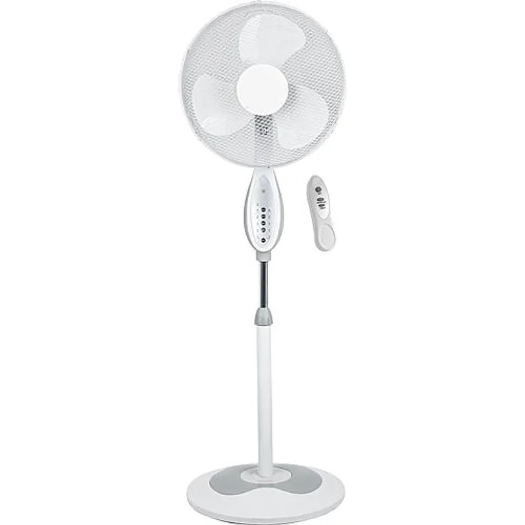 Salco Standventilator mit Fernbedienung SSR-40.1 weiss