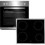 Beko BUC 22021 X, Herd-Set, Energieeffizienzklasse A, Breite 59,4 cm, Betriebsart elektrisch, Volumen 71 l, SimpleSteam, Restwärmeanzeige, Selbstreinigung