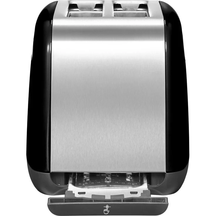 KitchenAid 5KMT2115EOB Classic, 2-Scheiben-Toaster, 1100 W, 5 Bräunugnsstufen, schwarz – Bild 3