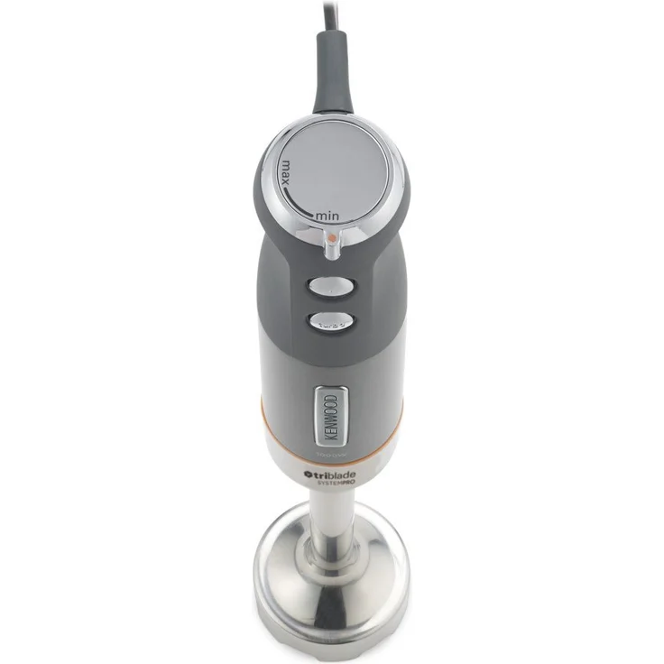 Kenwood HDM800 SI Stabmixer | Pürierstab mit 1.000 Watt Leistung | Triblade 3-Flügel-Messer für schnelleres Pürieren | Inkl. Schneebesen und Mixbecher | Ideal zur Zubereitung von Suppen und Smoothies  – Bild 8