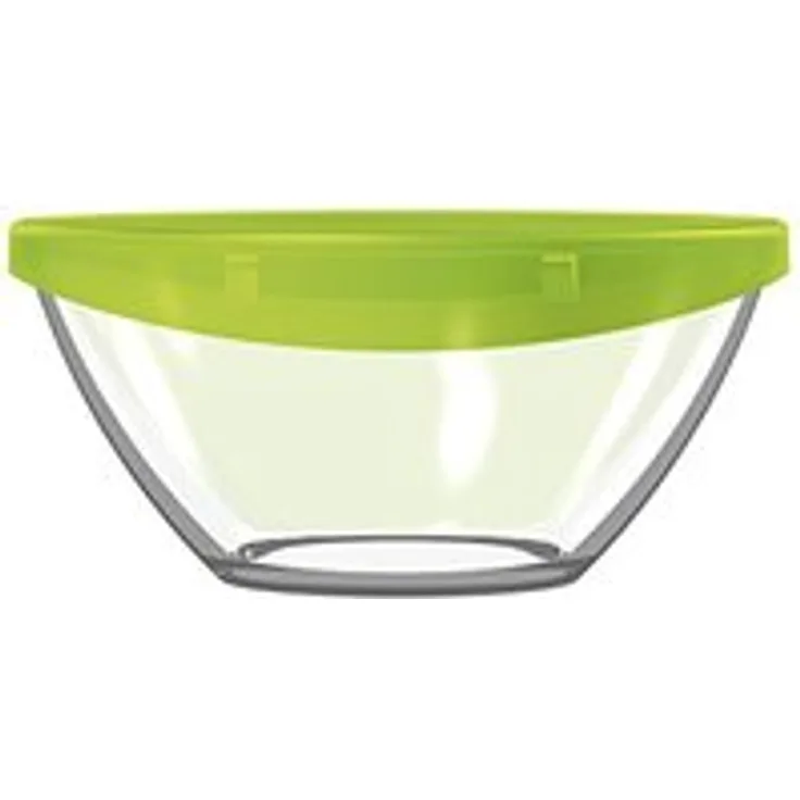 Luminarc ARC G4385 Keep ´n´ Bowl Dose mit Deckel, 4800 ml, Glas, transparent, 1 Stück