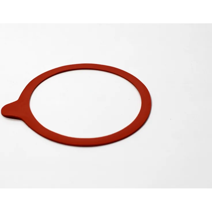 Axentia Weck Einmachgummi für Weckgläser, Silikon, Rot, 1 x 1 x 1 cm