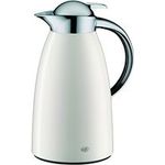 alfi 1421.211.100 Isolierkanne Signo, Edelstahl Alpinweiß 1,0 l, 12 Stunden heiß, 24 Stunden kalt