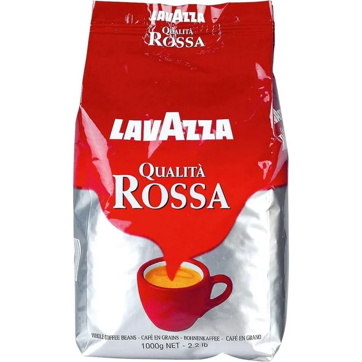 Lavazza Kaffee Qualita Rossa, ganze Bohnen, Bohnenkaffee, 1000g