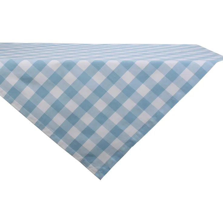 DII Serviette aus Baumwolle mit Büffelkaro, übergroße Stoffservietten für den täglichen Gebrauch, Landhausdekoration, Familienessen, Grillabende und Feiertage (20 x 20, Set von 6) Rosa und Weiß 52x52'' Hellblau und Weiß