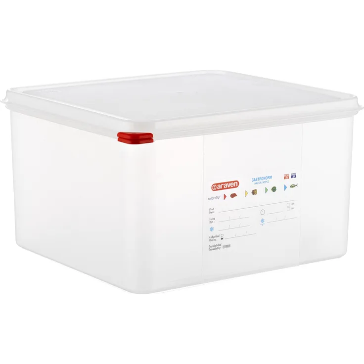 Araven Gastronorm 471 Luftdichter Behälter, 2-3 Inhalt: 19 L, 354 x 325 x 200