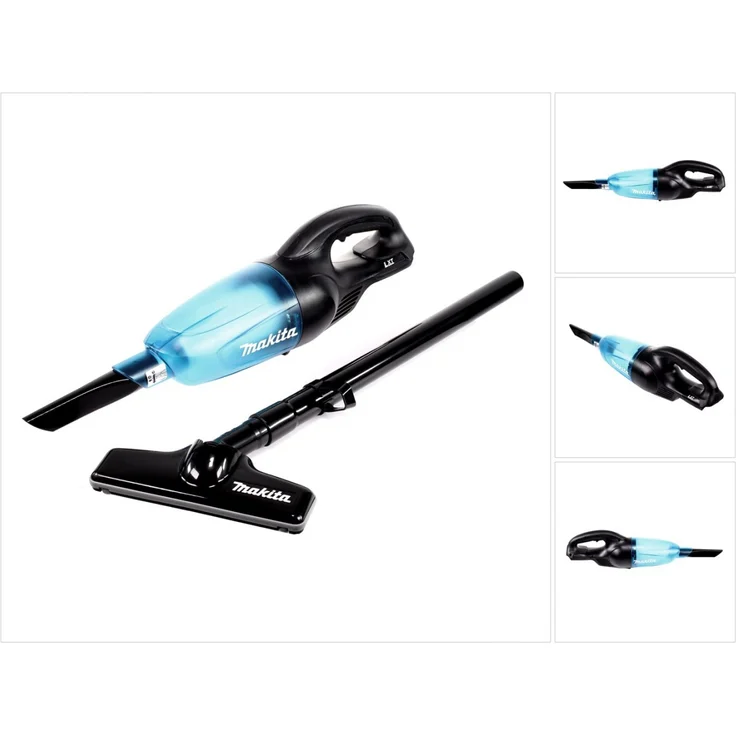 Makita DCL180ZB Handstaubsauger, 18V Li-ion Akku, Solo - ohne Zubehör, ohne Akku & Ladegerät, schwarz – Bild 3