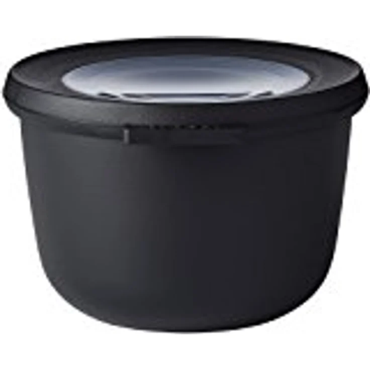 Mepal Multischüssel Cirqula 500 ml, Plastik, Nordic Schwarz, 12.5 x 8.5 cm – Bild 1