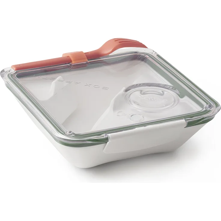 Black+Blum Appetit, 800 ml Lunchbox, Polypropylene-Tritan, weiß-Olive, One Size, 5