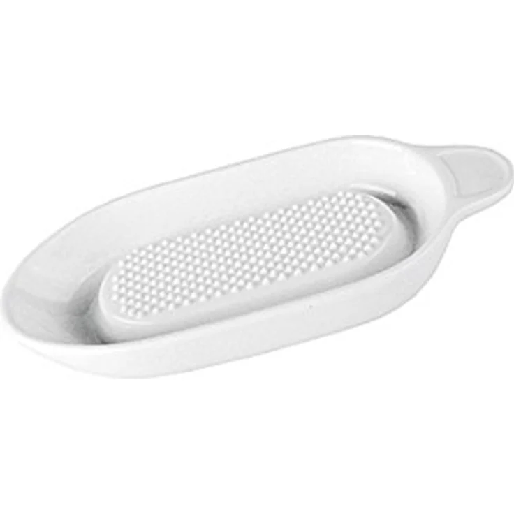 HIT 24300921 Reibe aus Porzellan, 20,5 x 9 cm, weiß (1 Stück) – Bild 1
