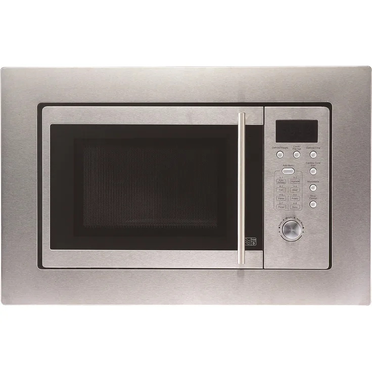 PKM MW800-20.8EB Mikrowelle, Einbaugerät, 20 Liter Garraum, 800 Watt, Auftauen