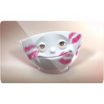 Fiftyeight (Ge Schnittenbrettchen Küss'je Schneidebrettchen, Kunststoff, Mehrfarbig, 23 x 14 x 0.5 cm