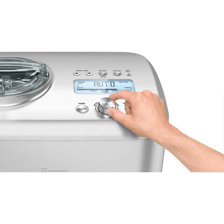 SAGE SCI600 the Smart Scoop Eismaschine mit Härtegradeinstellungen, 1 Liter Kapazität – Bild 2
