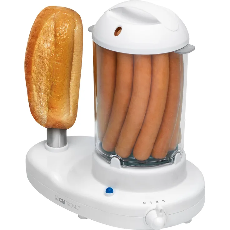 Clatronic HDM 3420 EK Hot-Dog-Maker inklusiv Eierkocher , 380W