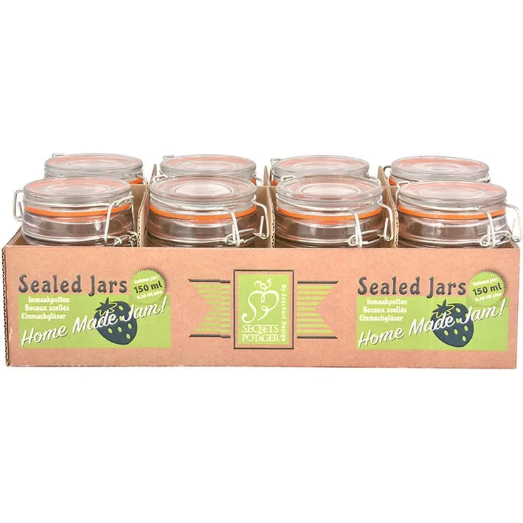 Esschert Design Einmachgläser 8er Set, Größe M
